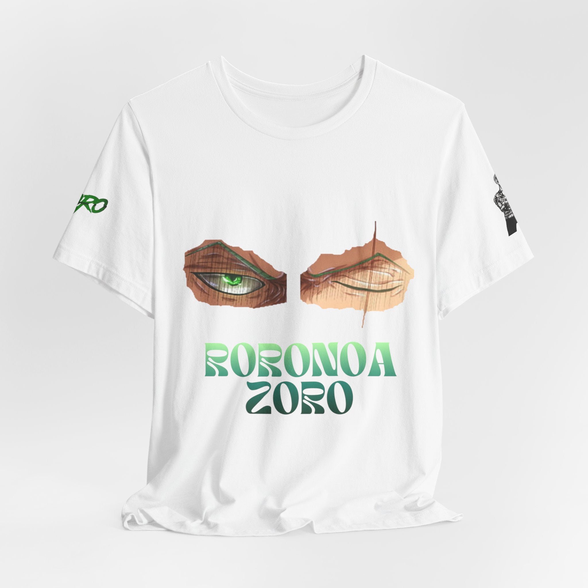 Roronoa Zoro Anime Tee — Pirate Skull & Sword Graphic T‑Shirt